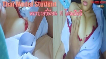 คลิปหลุดไทย18+ พยาบาลขี้เงี่ยน จัดกับคนขับแกร็ป เย็ดกันคาชุดพยาบาล นมใหญ่เต็มมือ หีอูมใหญ่น่าเย็ด โดนเย็ดสดแตกในหี