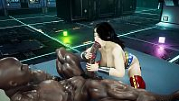 หนังโป๊การ์ตูนจากค่าย DC สวยสุดเด็ด Wonder Woman จับเย็ดกับแบตแมน เอาควยมาอมเต็มปากเต็มคำ โดนเย็ดจนหีแหก หีบานกันไปเลย