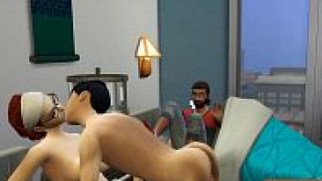 The Sims 18+ ฉากเย็ดในเกมส์ดัง ลูกชายขี้เงี่ยนเย็ดแม่โชว์ กระแทกหีเต็มหน้าพ่อ นอนซอยหียิกๆ ดูดปากเย็ดสดจนน้ำแตกคารู